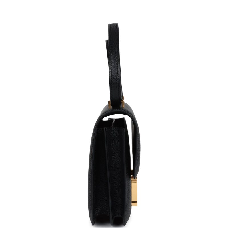 Hermes Constance 18 Black Epsom Gold Hardware - Image 3