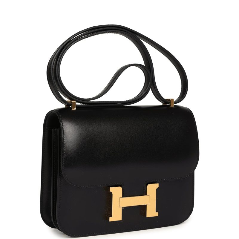 Hermes Constance 18 Black Box Gold Hardware - Image 2