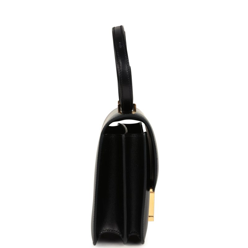 Hermes Constance 18 Black Box Gold Hardware - Image 3