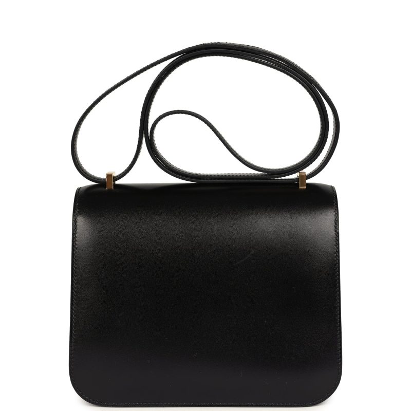 Hermes Constance 18 Black Box Gold Hardware - Image 4