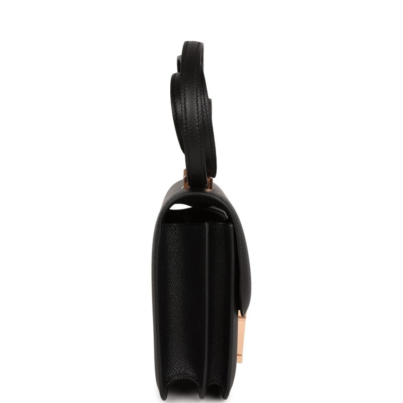 Hermes Constance 18 Black Epsom Rose Gold Hardware - Image 3