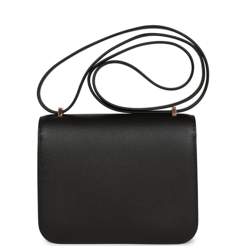 Hermes Constance 18 Black Epsom Rose Gold Hardware - Image 4