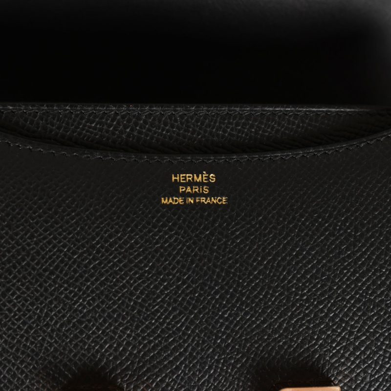 Hermes Constance 18 Black Epsom Rose Gold Hardware - Image 7