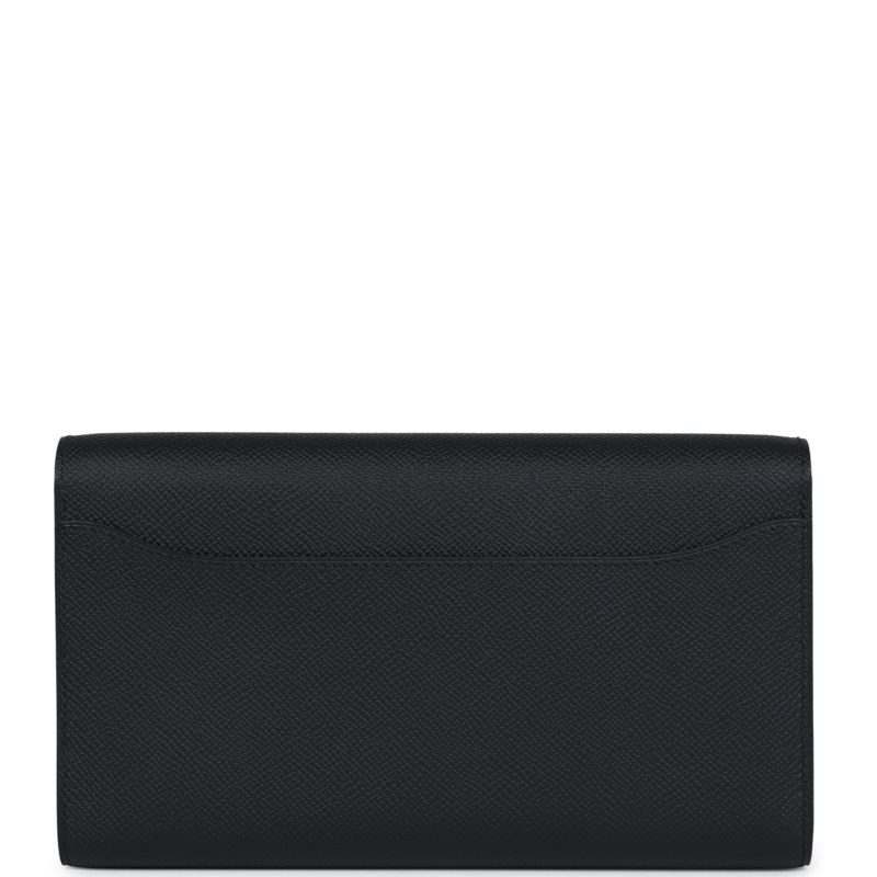 Hermes Constance Wallet To Go Black Epsom Gold Hardware - Image 4