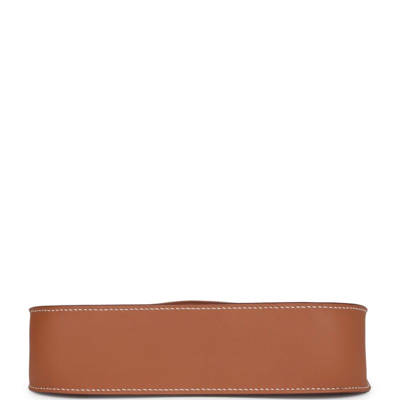 Hermes Mini Jypsiere Gold Swift Palladium Hardware - Image 6