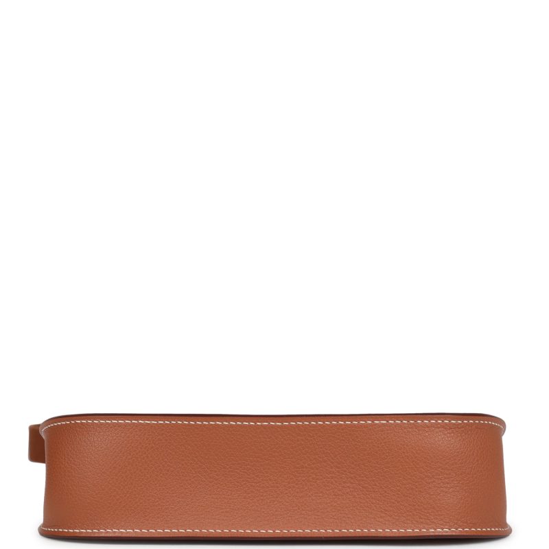 Hermes Jypsiere Mini Gold Evercolor Gold Hardware - Image 5