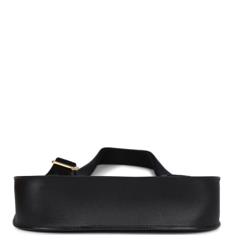 Hermes Jypsiere Mini Black Evercolor Gold Hardware - Image 5