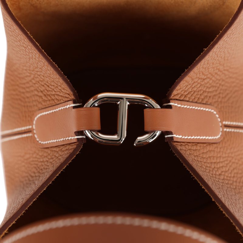 Hermes In-The-Loop 18 Gold Clemence and Swift Gold Hardware - Image 7