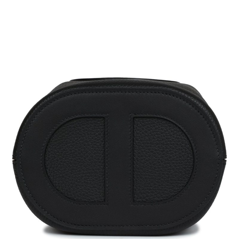 Hermes In-The-Loop 18 Black Clemence and Swift Gold Hardware - Image 4