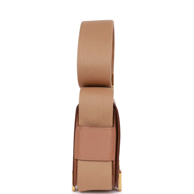 Hermes Geta Quebracho and Chai Chevre Gold Hardware - Image 3