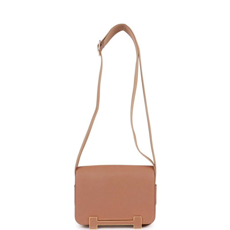 Hermes Geta Quebracho and Chai Chevre Gold Hardware - Image 5