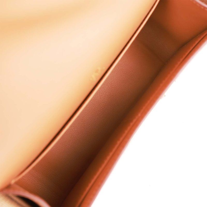 Hermes Geta Quebracho and Chai Chevre Gold Hardware - Image 6