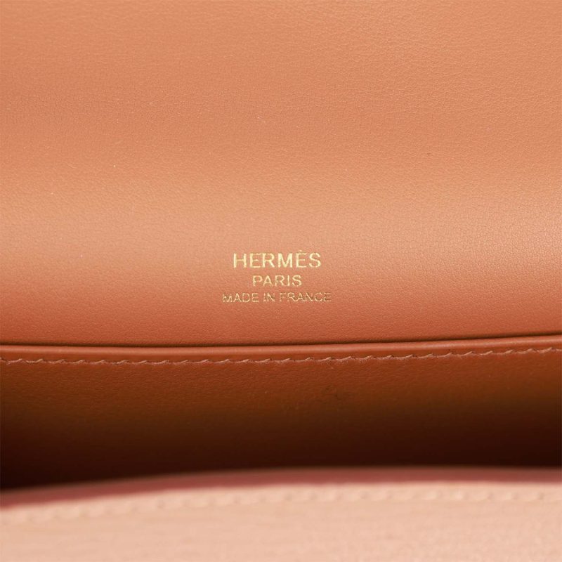 Hermes Geta Quebracho and Chai Chevre Gold Hardware - Image 7