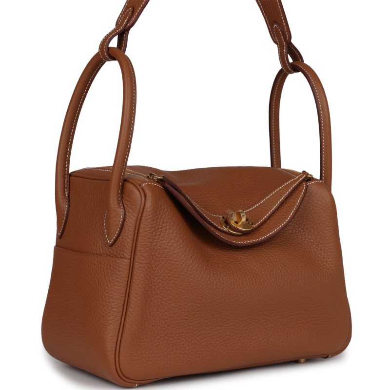 Hermes Lindy 26 Gold Clemence Gold Hardware - Image 2