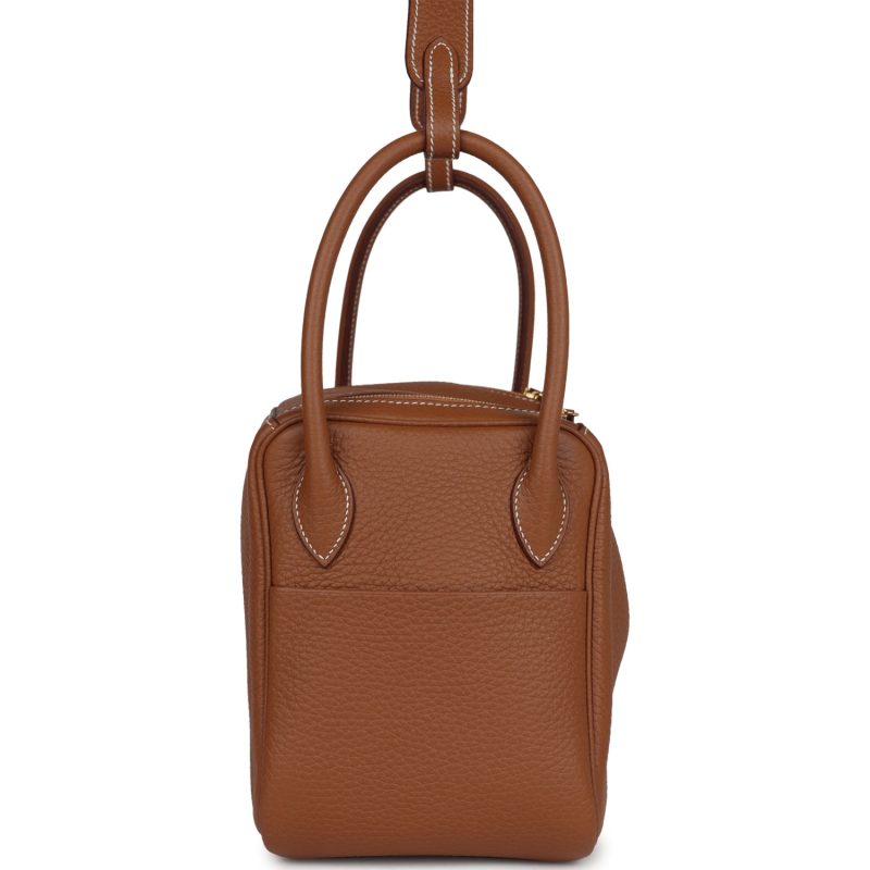 Hermes Lindy 26 Gold Clemence Gold Hardware - Image 3