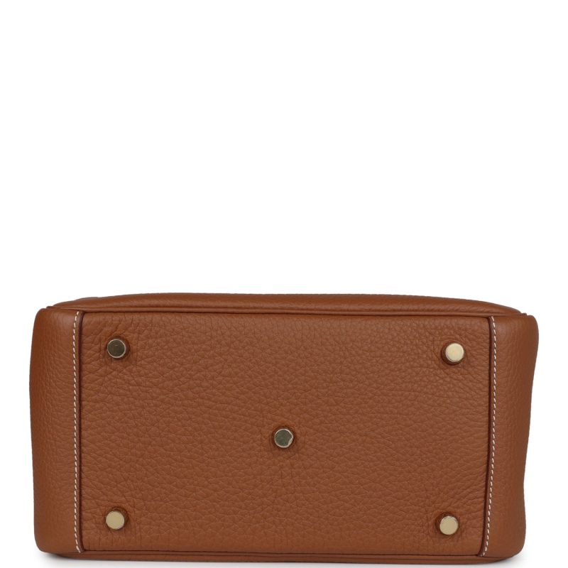 Hermes Lindy 26 Gold Clemence Gold Hardware - Image 5