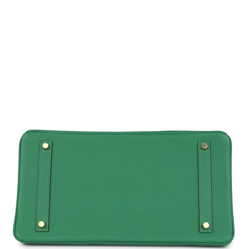 Hermes Birkin 35 Cactus Epsom Gold Hardware - Image 5