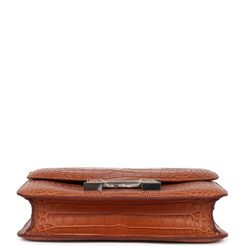 Hermes Constance 1-24 Gold Matte Alligator Marquette Palladium Hardware - Image 5