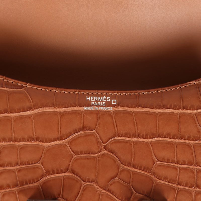 Hermes Constance 1-24 Gold Matte Alligator Marquette Palladium Hardware - Image 7