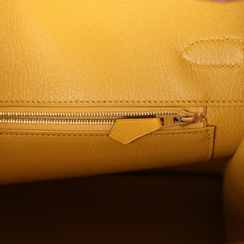 Hermes Birkin 35 Jaune Ambre Epsom Gold Hardware - Image 8