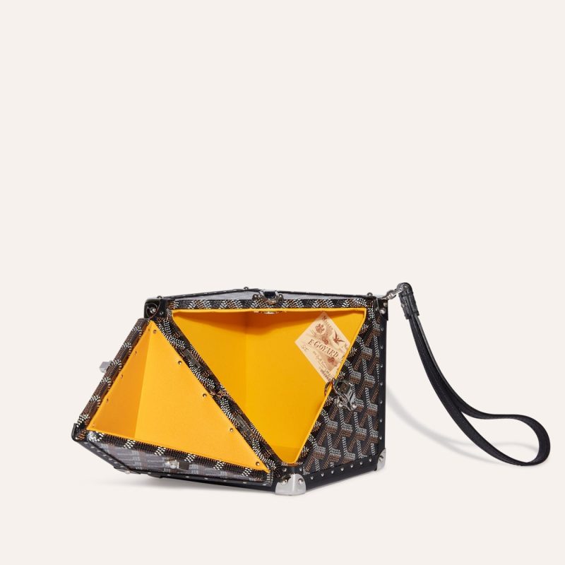 Goyard Dé Trunk Bag Black - Image 2