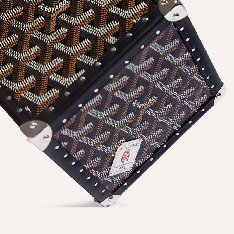 Goyard Dé Trunk Bag Black - Image 3