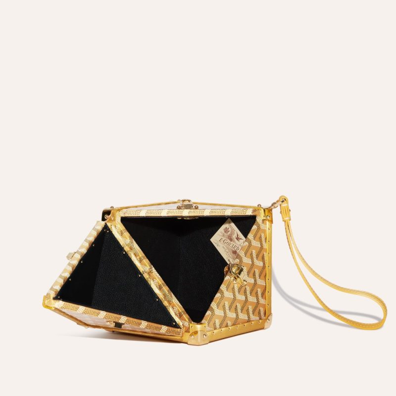 Goyard Dé Trunk Bag Gold - Image 2