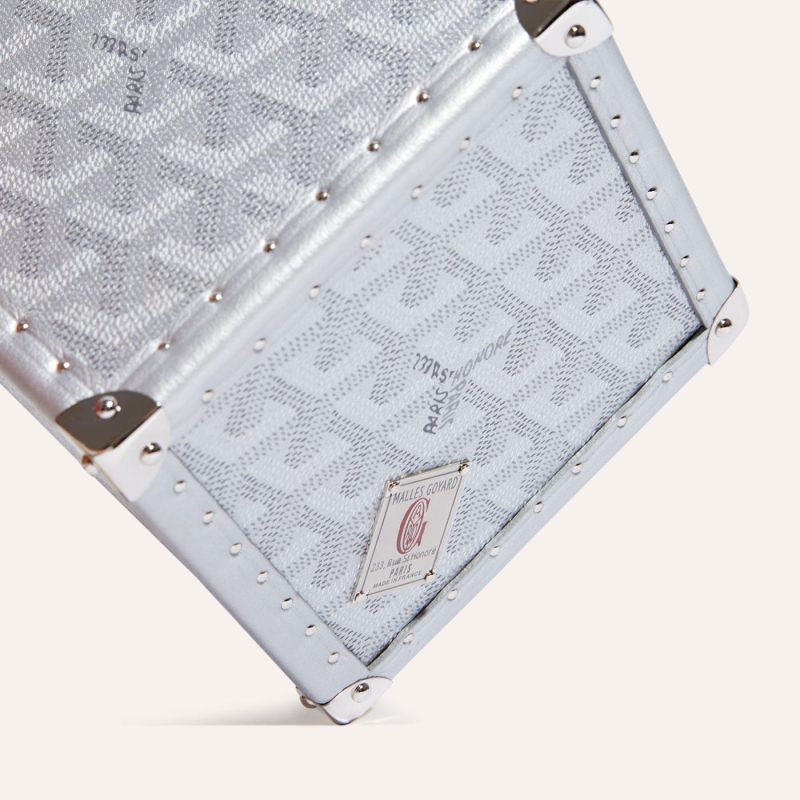 Goyard Dé Trunk Bag Silver - Image 3