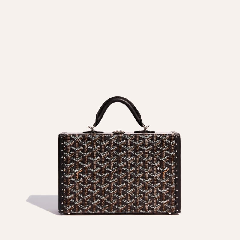Goyard Grand H?tel Trunk Bag Black - Image 2