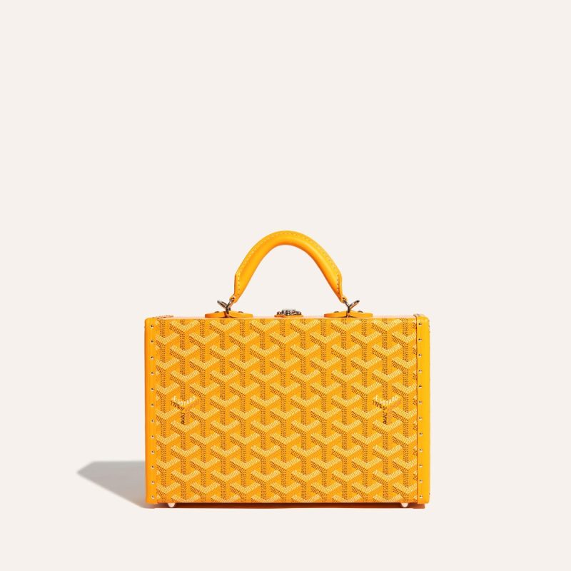 Goyard Grand H?tel Trunk Bag Yellow - Image 2