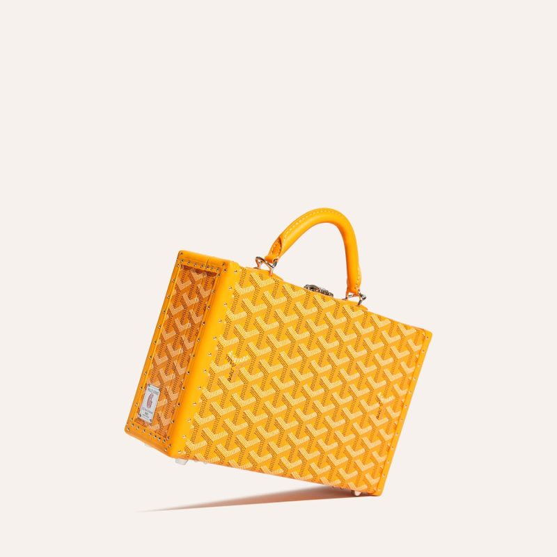 Goyard Grand H?tel Trunk Bag Yellow - Image 3