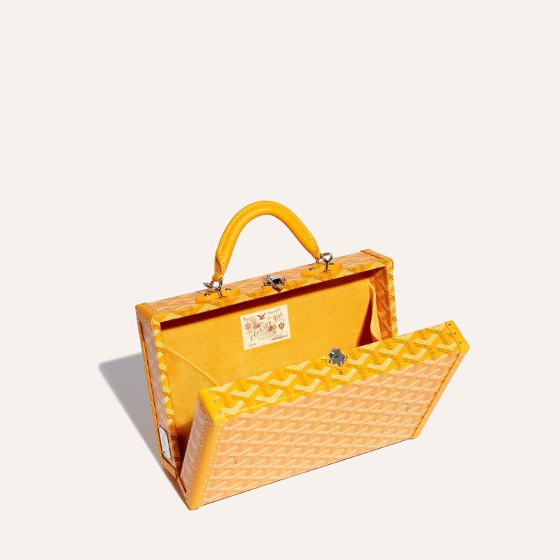 Goyard Grand H?tel Trunk Bag Yellow - Image 4