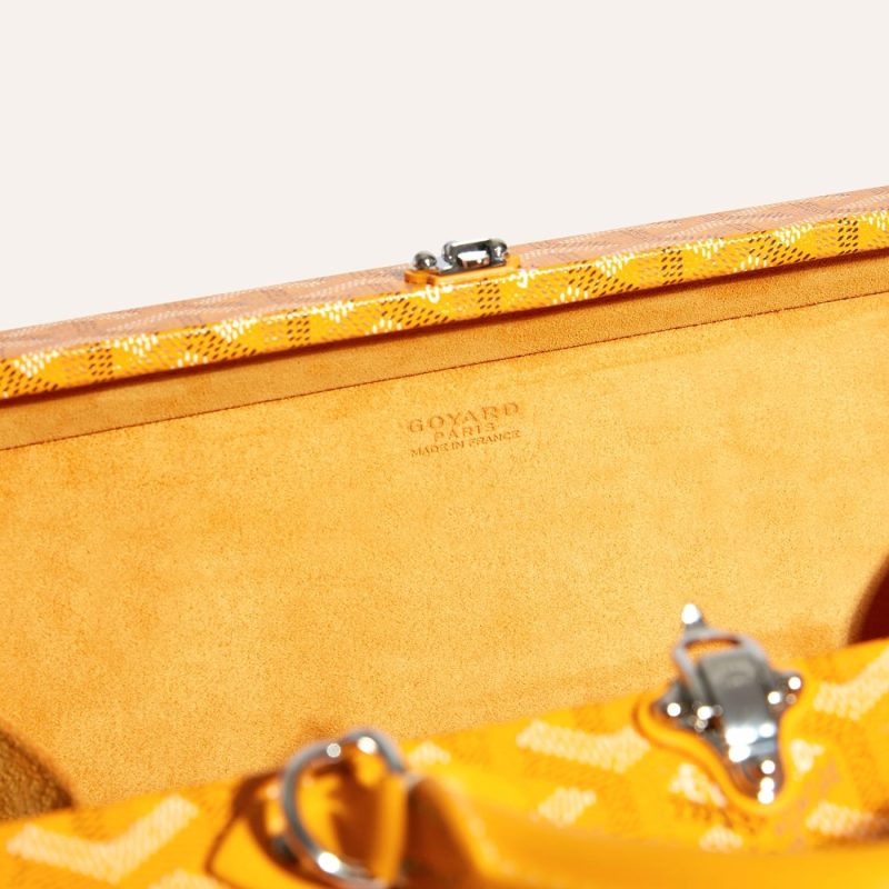 Goyard Grand H?tel Trunk Bag Yellow - Image 5