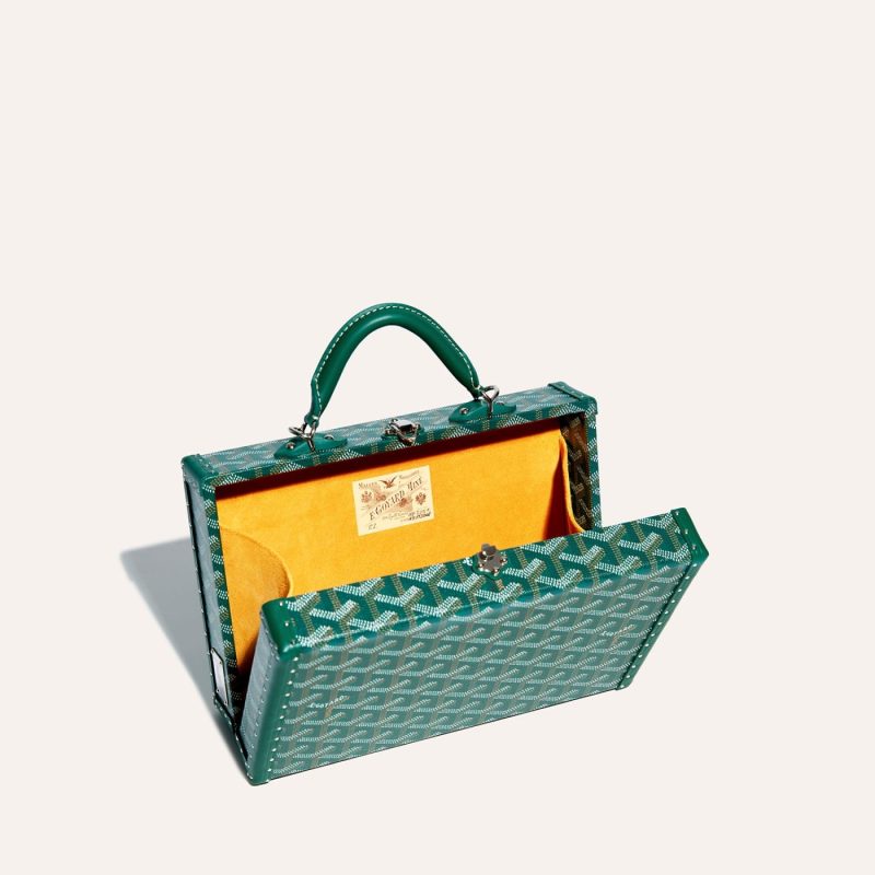 Goyard Grand H?tel Trunk Bag Green - Image 4