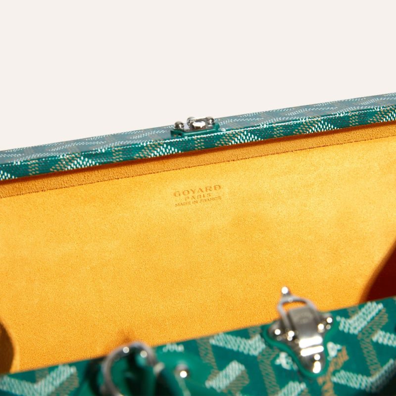 Goyard Grand H?tel Trunk Bag Green - Image 5