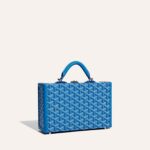 Goyard Grand H?tel Trunk Bag Sky Blue