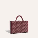 Goyard Grand H?tel Trunk Bag Burgundy