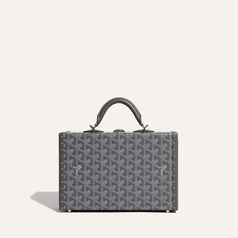 Goyard Grand H?tel Trunk Bag Grey - Image 2