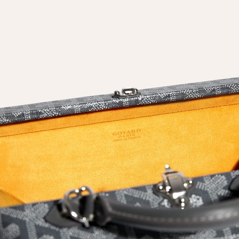 Goyard Grand H?tel Trunk Bag Grey - Image 5