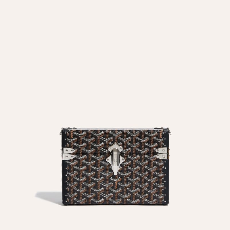 Goyard Cassette Trunk Bag Black - Image 2