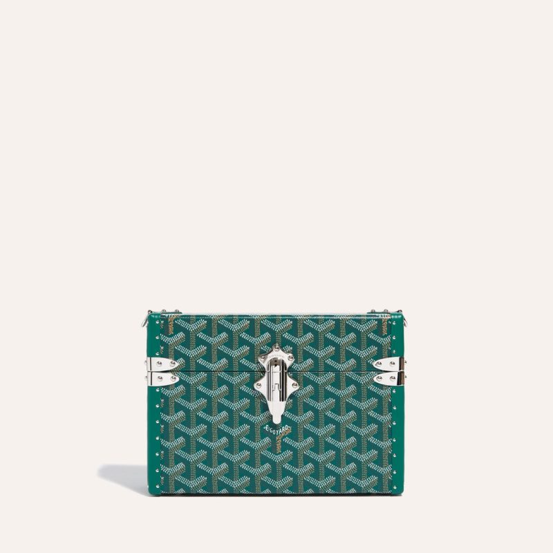 Goyard Cassette Trunk Bag Green - Image 2