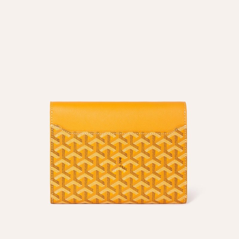 Goyard Chypre Wallet-Pouch Yellow - Image 3