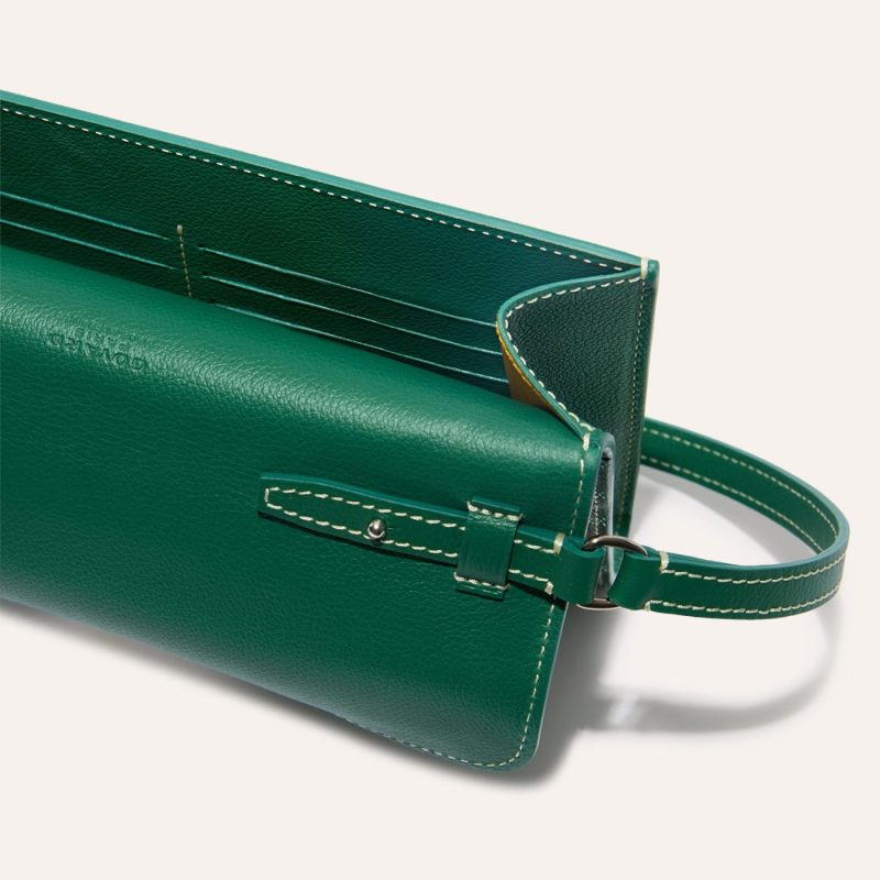 Goyard Chypre Wallet-Pouch Green - Image 5