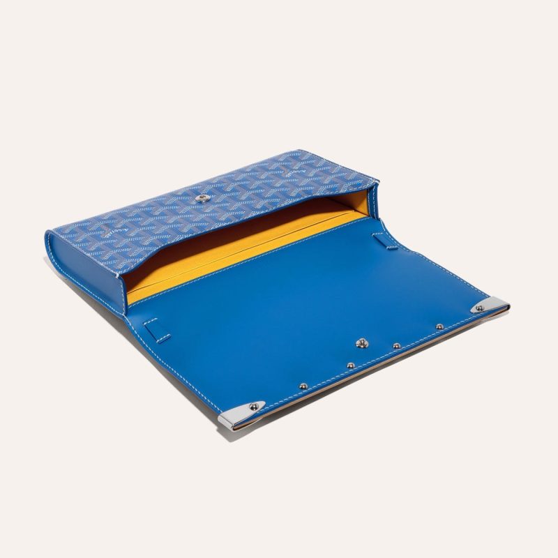 Goyard Monte-Carlo PM Clutch Sky Blue - Image 4