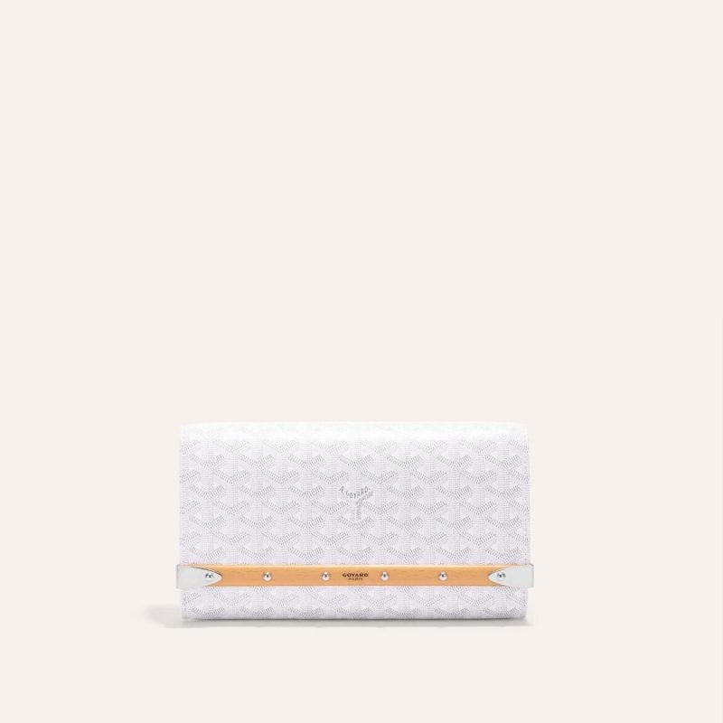 Goyard Monte-Carlo PM Clutch White - Image 2