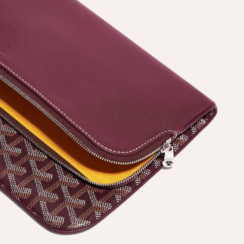 Goyard Sainte-Marie MM Clutch Burgundy - Image 5