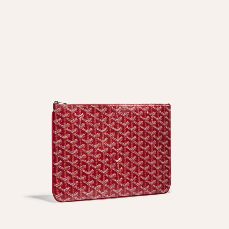 Goyard Senat MM Pouch Red