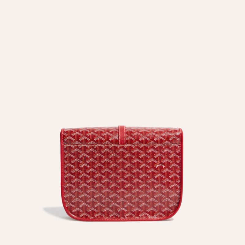 Goyard Belvedere MM Bag Red - Image 3