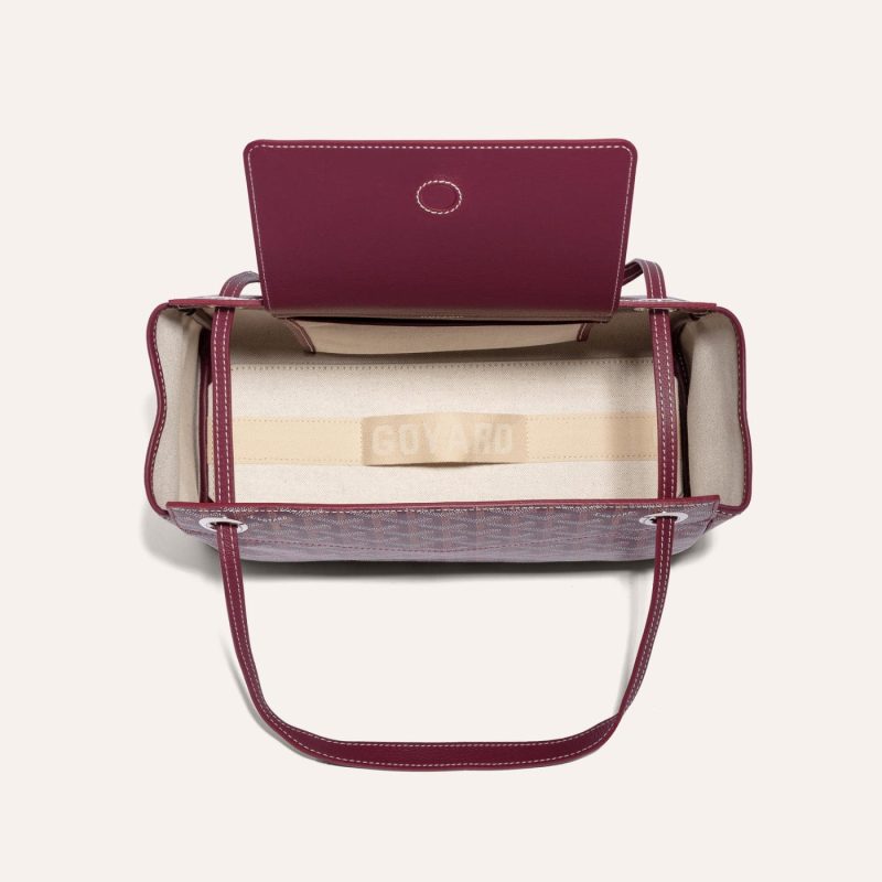 Goyard Rouette Souple Bag Burgundy - Image 5