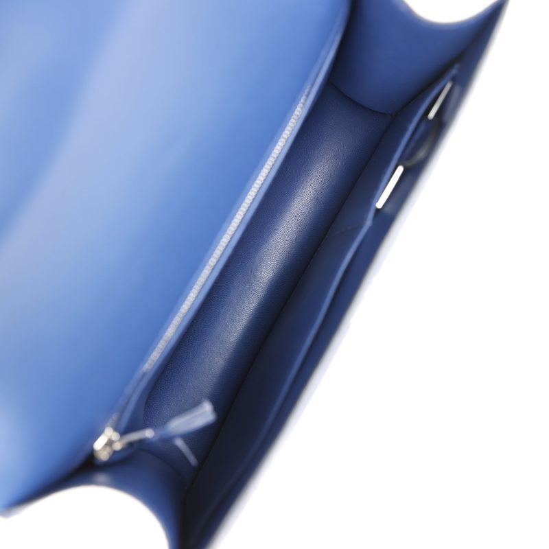 Hermes Constance 1-24 Bleu Saphir Matte Alligator Marquette Palladium Hardware - Image 8